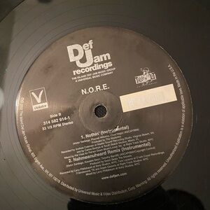 Def Jam 12 inch Vinyl N.O.R.E. Nothin capone Noreaga Nas mobb deep wu tang clan